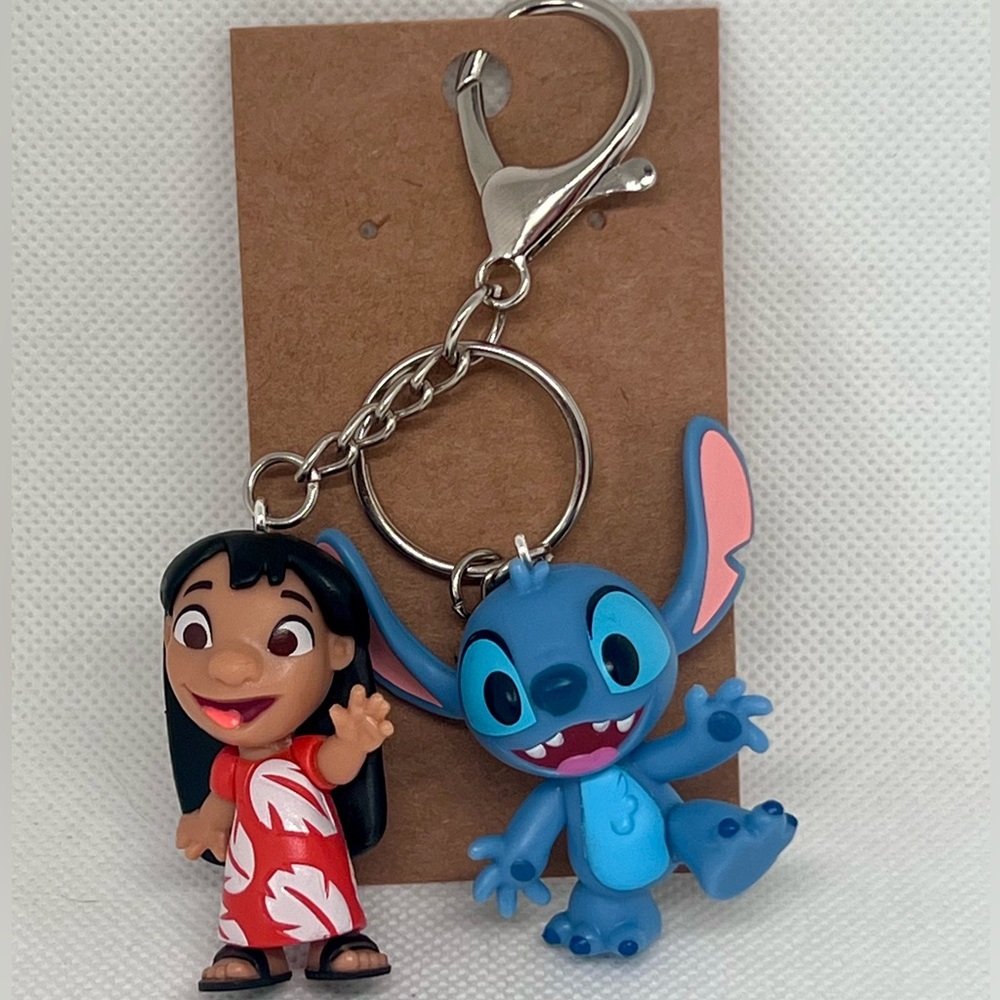 Disney Lilo & Stitch Bag Charm Keychain
